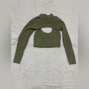 Long Sleeve Crop Top